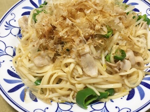 小腹がすいたら♬簡単豚バラ焼うどん